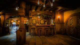 Illustration for article titled You Can Knock Back Beers In This Bar That Looks Just Like The Hobbit Pub In The Lord of the Rings